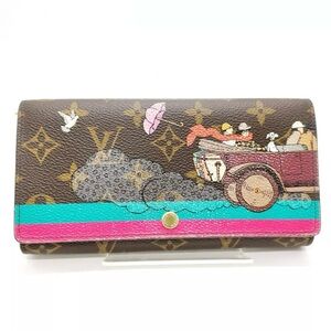 🩵🩷Louis Vuitton Sarah Wallet 2015 Christmas Animation Evasion Collection🩷🩵